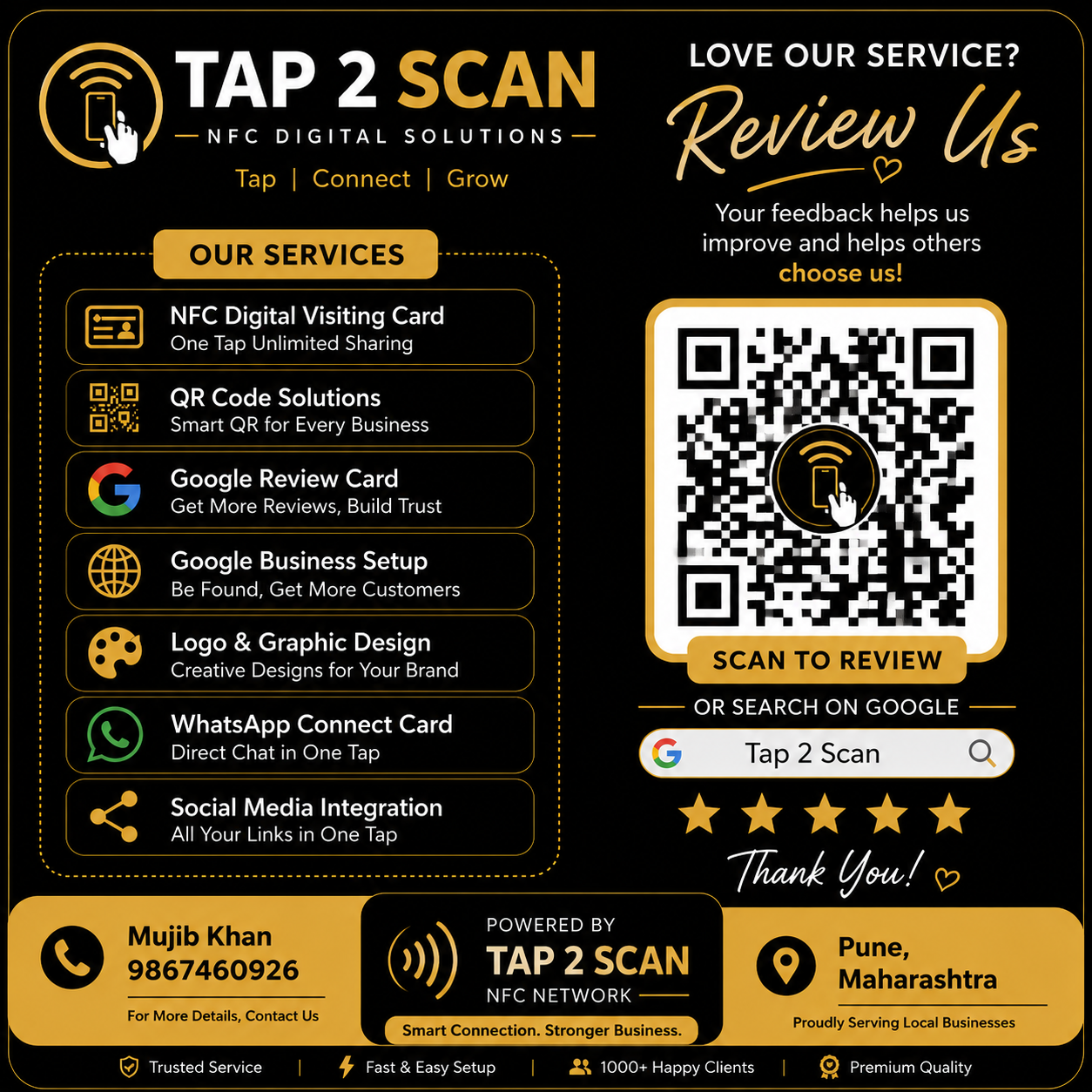 Tap 2 scan
